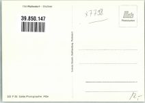 88630 W7798 Pfullendorf , Baden - Stadtsee
