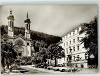 79674 W7868 Todtnau Foto AK Kirche Hotel Ochsen