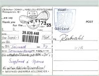 W8376 Teisnach CB Station Jonny u. Mary Lou Qsl-Karte