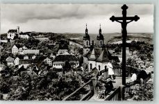 91327 W8556 Gößweinstein - Basilikakirche Burg Kreuzweg