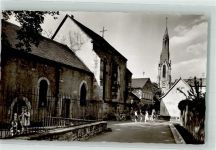 55566 W6553 Sobernheim Foto AK Kath. Kirche Malteser Kapelle