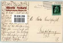 W8000 München Heckenrosentag Kind Geld sign. Kaulbach, H. Blumentag 1912 Künstlerkarte