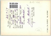 Fahne UC6AZO DDR Qsl-Karte