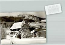 79674 W7868 Todtnau FOTO KEINE AK Eine tief verschneite Wassermühle im Winter Ort handschriftlich