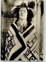 O8122 Radebeul May, Karl Museum Indianer Trlingit Häuptling Indianer 1974 Foto AK