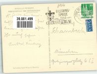 W8103 Oberammergau Abendmahlszene Nr. 218 Verlag Bruckmann Passionsspiel 1950 Foto AK