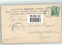 sign. Verlheim H. Dienstag Frau Landschaft B.K.W.I. Nr.738-2 Tag 1902 Lithographie / Künstlerkarte