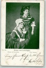 Frauen Lothringen Trachten Elsass 1899