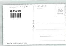 96317 W8640 Kronach , Oberfr - Bamberger Tor