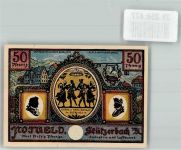 98714 O6316 Stützerbach 1921 Notgeldschein 50 Pfennig ehem. Jagdschloss