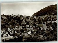 76593 W7562 Lautenbach , Murgtal Foto AK Gasthaus Pension Lautenfelsen