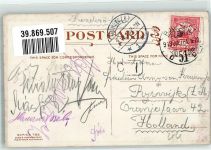 The Magnet Künstlerkarte Underwood, C. F. 1913 Gebrauchsspuren
