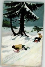 Winter Verlag Knackstedt Serie 1560 Nr.5 Schlitten