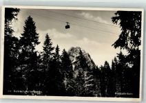 W8100 Garmisch-Partenkirchen Kreuzeck-Bahn Hüttenstempel Bergbahn