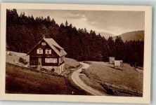 76596 W7564 Raumünzach Foto AK Pension Naturfreundehaus