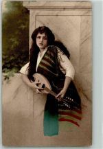 Frau Mandoline NPG K. 235 Zigeuner
