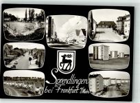 63303 W6072 Sprendlingen , Hess - Schwimmbad Sparkasse