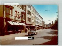 75417 W7130 Mühlacker FOTO KEINE AK Bahnhofstraße VW Käfer Ort handschriftlich Foto Original aus Archiv eines Ansichtskartenverlags