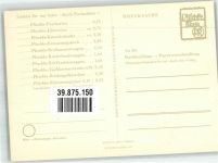 Kunstkalender 1960 Spruch Scherenschnitt Plischke, G. Künstlerkarte