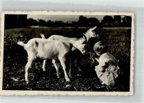 Kind Ziege Foto AK