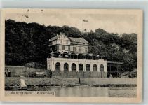 45468 W4330 Mülheim an der Ruhr 1921 Foto AK Gasthaus Kahlenberg