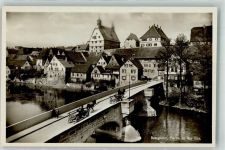 74354 W7122 Besigheim Foto AK Partie an der Enz