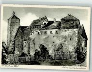 74638 W7112 Waldenburg , Württ - Waldenburg Schanz mit Lachnersturm