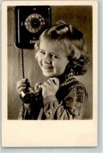 Kind Amag Nr.68474 Telefon Foto AK