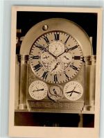 O8245 Glashütte , Sachs Technik Kunstuhr Ingenieurschule für Feinwerktechnik Uhr Foto AK