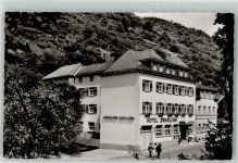 56346 W5422 St. Goarshausen Gebrauchsspuren Hotel Erholung Foto AK