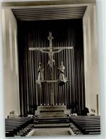 87700 W8940 Memmingen Foto AK Kath. Kirche St. Johann Hochaltar