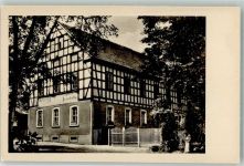 07639 O6532 Bad Klosterlausnitz Foto AK Gasthaus Ziegenböcke
