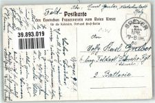 Faksimile Unterschrift Uniform mit Orden Mackensen 1918
