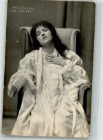 Sanden Aline als La Traviata Theaterschauspieler