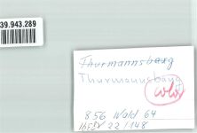 94169 W8391 Thurmansbang FOTO KEINE AK Foto Original aus Archiv eines Ansichtskartenverlags Ort handschriftlich