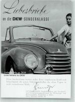 Liebesbriefe an DKW Sonderklasse Oldtimer KEINE AK