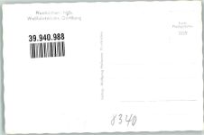 84347 W8340 Pfarrkirchen , Niederbay Foto AK Wallfahrtskirche Gartlberg Inneres