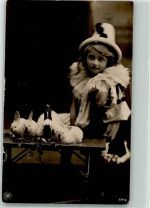 Kind Hasen NPG Nr.534-8 Clown 1906