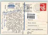 W4600 Dortmund Privatbrauerei Kronen Bierkutsche Brauerei Werbe AK