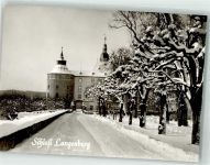 74595 W7183 Langenburg , Württ Winter Schloss