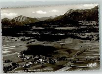 82418 W8110 Murnau a. Staffelsee - Fliegeraufnahme Froschhausersee m. Herzogstand u. Jochberg