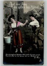 Sennerin Tracht Ph 7627 Berghumor