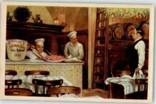 Barcelona Köche Kellner Restaurant Los Caracoles Gastronomie