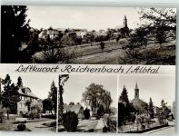 76337 W7517 Reichenbach , Albtal Foto AK Kirche