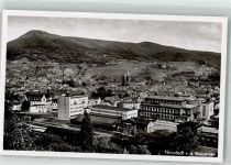 67433 W6730 Neustadt an der Weinstraße Foto AK mit Bahnhof Saalbau St. Marien Kirche und Stiftskirche