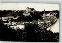 84489 W8263 Burghausen , Salzach 1939 Foto AK Burg Kirche