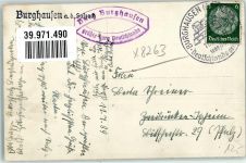 84489 W8263 Burghausen , Salzach 1939 Foto AK Burg Kirche