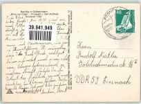 91327 W8556 Gößweinstein Foto AK Basilila Orgel