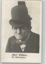 Karl Wildau die Karikatur Clown