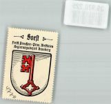 59494 W4770 Soest , Westf Vignette Wappenmarke Kaffee Hag